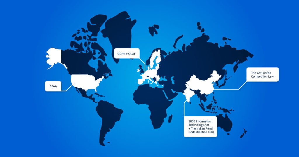 is click fraud illegal around the world