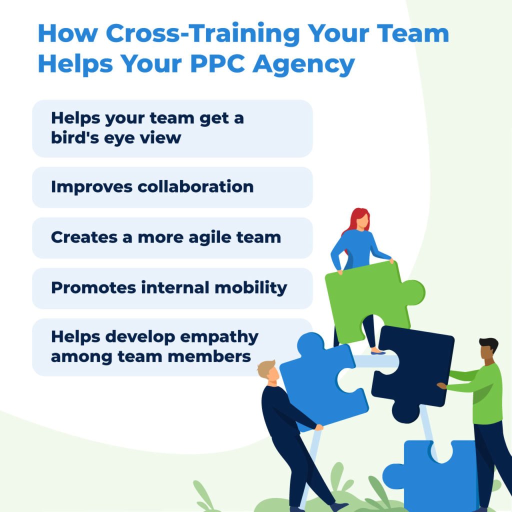 benefits of cross-training talent in your marketing agency
