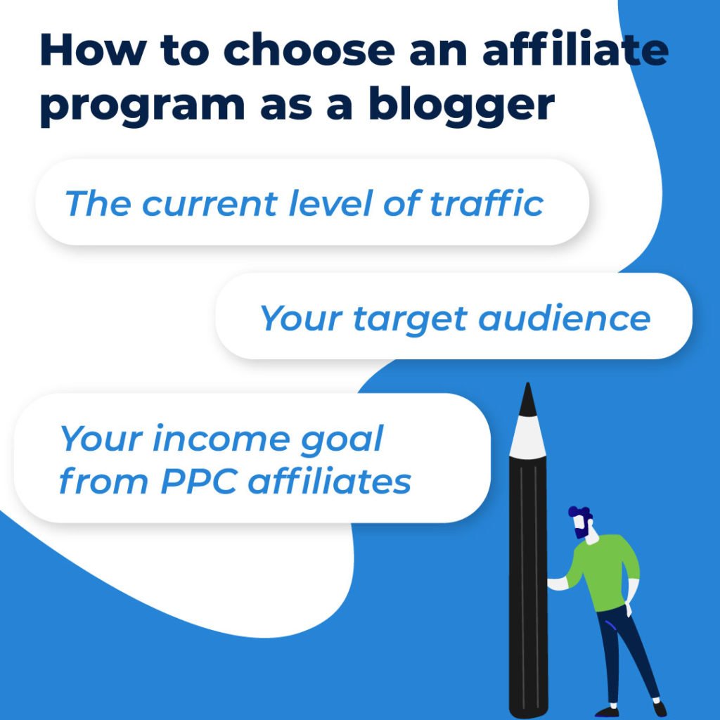 how to choose an affiliate program as a blogger