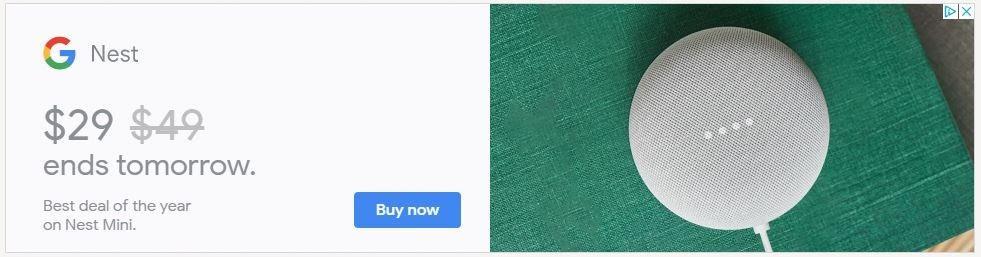 PPC banner ad example