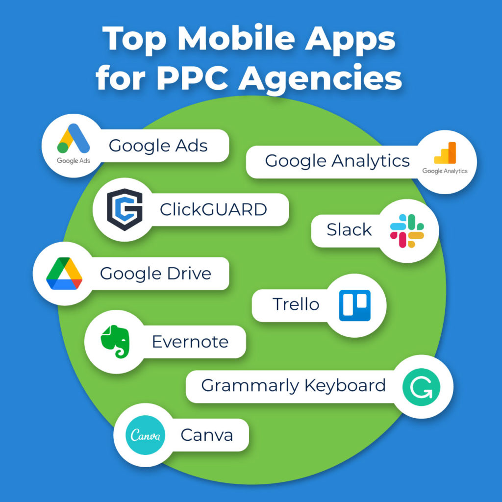 top mobile apps for ppc agencies